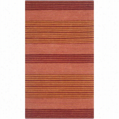 Safavieh Mrb285a Marbslla Wool/cotton Hand Woven Rust Rug