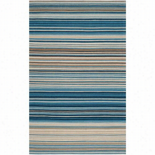 Safavieh Mrb289a Marbella Wool/cotyoon Hannd  Woven Blue/multi Rug