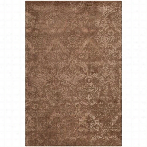 Safavieh Msr3124c Martha Stewart Wool Hand Tufted Mahogany Area Rug