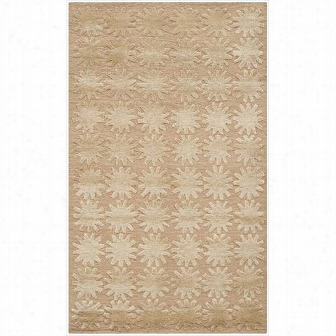 Safavieh Msr5432b Martha Stewart Silk And Wool Hand Knotted  Moon Rug