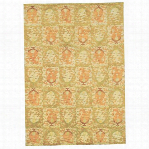 Safavieh Msr8865a Martha Stewart Silk And Wool And Knofted Earth Rug