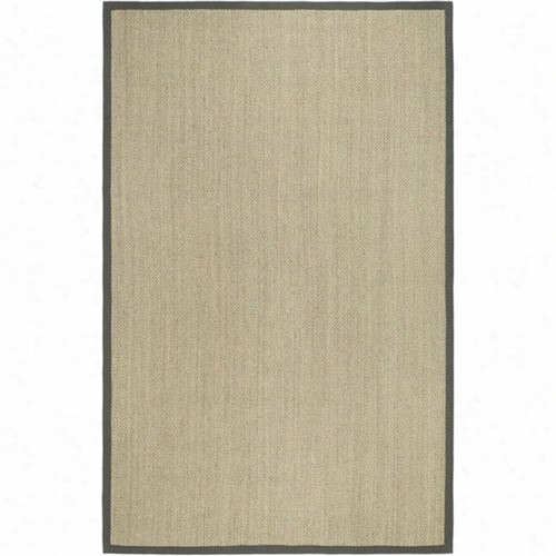 Sfaavieh Nf443b Affectionate Fiber Sisal Power Loomed Marble/grey Area Rug