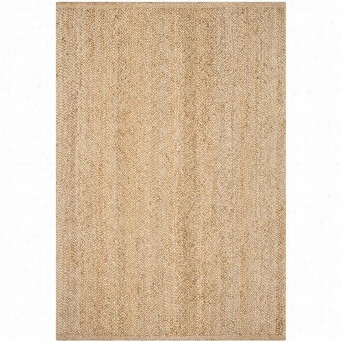 Safavieh Fn461a Natural Fiber Jute Building H And Woven Natural Area Rug