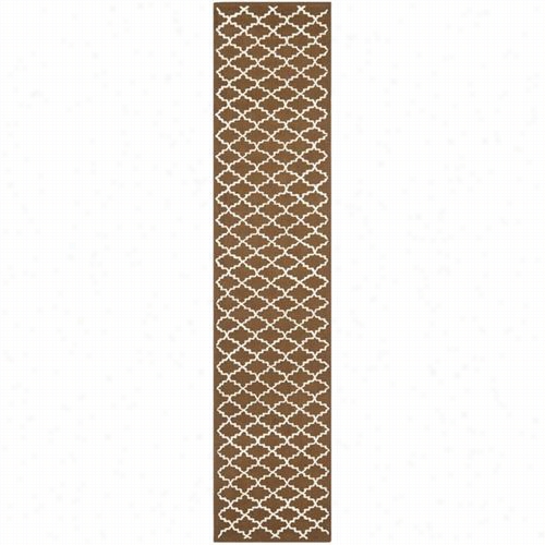 Safavieh Npt211c Newport Cotton-wool Hand Bent Chocolate/ivory  Area Rug