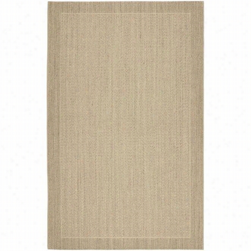 Safavieh Pab321a P Alm Beach Sisal And Jute Power Loomed Desert Sand Area Rug