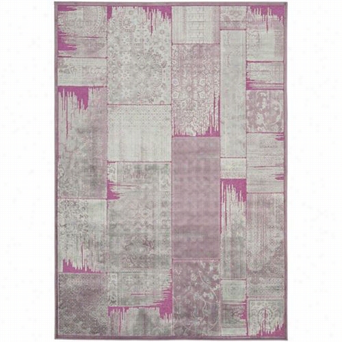 Safavieh Par10-880-5 Paradise Viscose Power Loomed Purple/uchisa Area  Rug