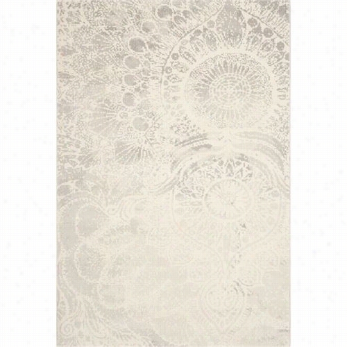 Safavieh Prl3742g Porcello Olypropylene Pile Power Looed Light Grey/ivory Rug