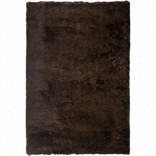 Safavieeh Sg511-2727 Paris Shag Polyester Hand Tufted Chocolae Rug