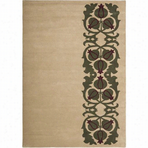 Safavieh Soh791a Soho Wool Hand Tufted Beige/grey Rug