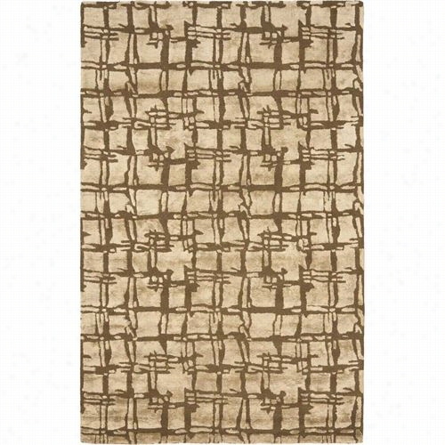 Safavieh Soh861a Soho Wool Hand Tufted Bbrown Rug