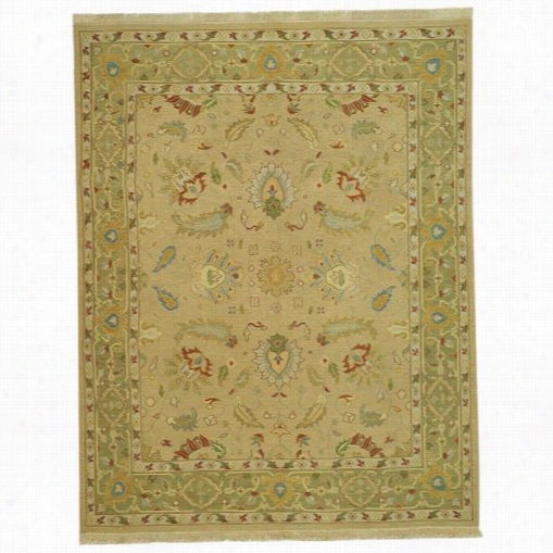 Safavieh Sum4415a Sumak Wool Flatweave Aupe / Green Area Rug