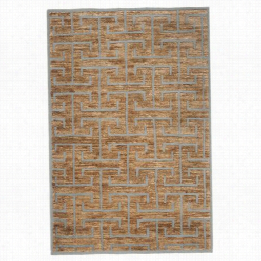 Safavieh Tgr417b Tangier Wool And Jute Hand Knotted Grey/beige Rug