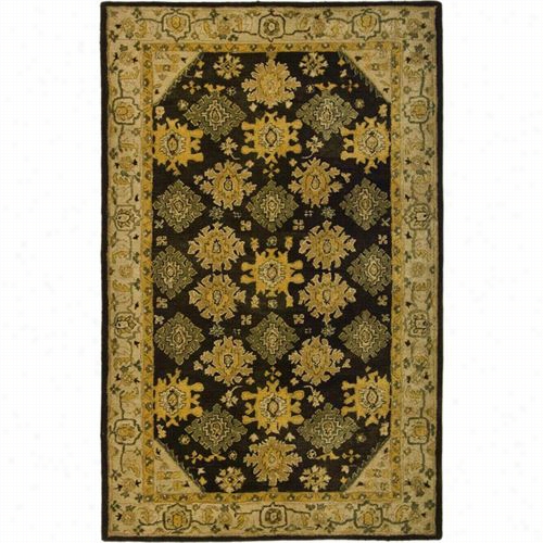 Safavieh Tjm114a Taj Maal Wool Hand Tufted Brown / Iory Area Rug