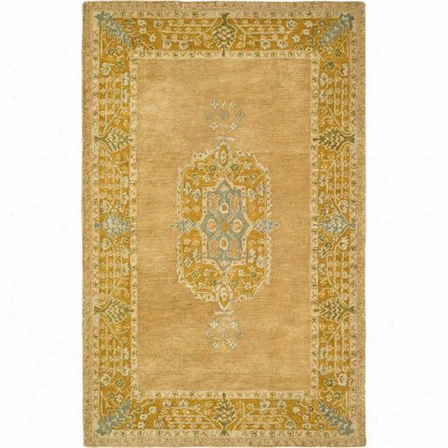 Safavieh Tjm123a Taj Mahal Wool Hand Tufted Antique Rose/cork Rug