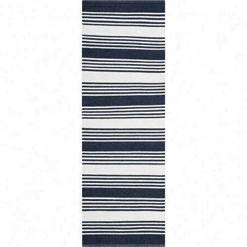 Safavieh Tmf155k Thom Filicia Plasttic Hand Woven Navy Rug