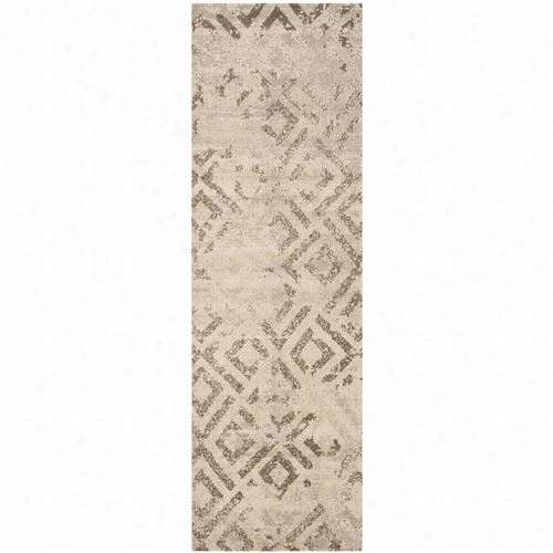 Safavieh Tun1911kmk Tnisia Polypropylene Power Loomed Ivory Rug