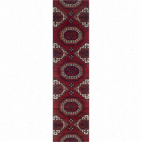 Safavieh Wyd201a-29 Wyndham Wool Pile Hand Tufted Red Rug