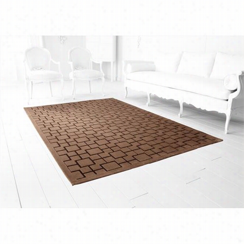 Cyan Design 055759 Corint 10-3/5' Brown Rug In Light Brown With  Chocolate Background