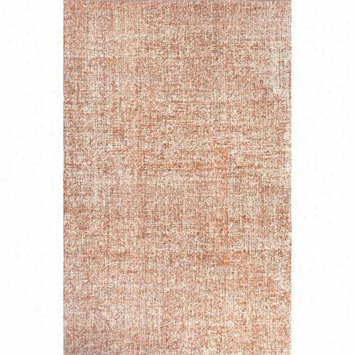 Jaiipur Rug1 Britta Hand-tufted Durable Wool  Ivory/orange Area Rug