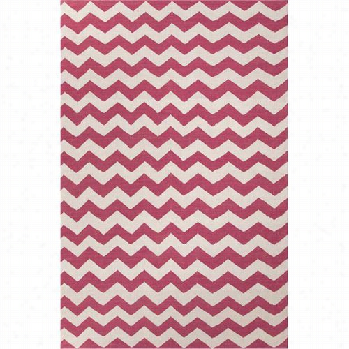 Jaipur Rug 1maroc Flat-weave Durable Wool Pink/ivory Area Rug