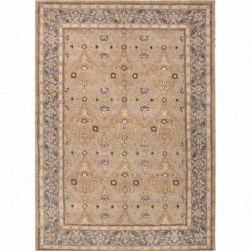 Jaipur Rug 1poeme Hand-tufted Oriental Pattern Wool Taupe/blue Tan Area Rug