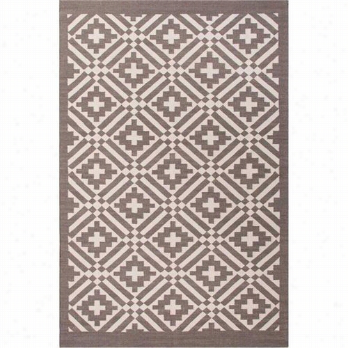 Jaipur Rug 1urban Bungalo Flat-weave Durable Wool Gray/ivory Area Rug