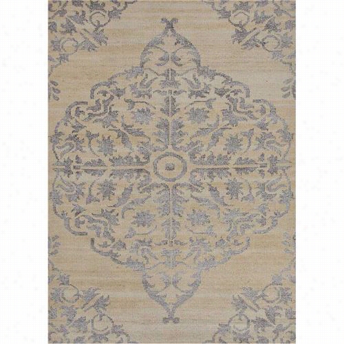 Jaipur Rug10204 Heritage Hand-knotted Tone-on-tonepattern Wool/art Ilk Taupe/gray Natura L Area Rug