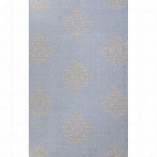 Jaipur Rug11 Maroc Flat-weave Trbal Pattern Wool Blue/gray Area Rug