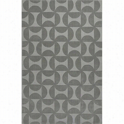 Jaipur Rug11 Metro Handma De Looped And Cut Wool Gray/solid Charcoal Superficial Contents Rug