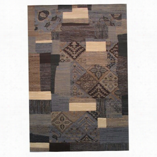 La Ru Gs 4352-90 Palazzo New Multi-color Area Rug