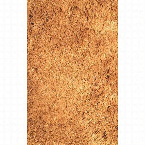 La Rugs Ssc-68 Silky Shag Gold Area Rug