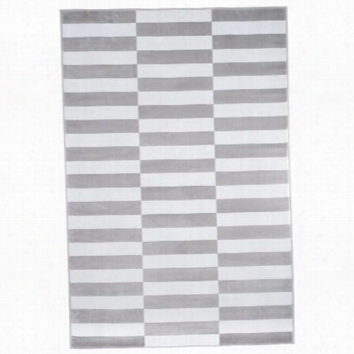 Lavish Home 62-2020a Checkered Stripes Yard Rug