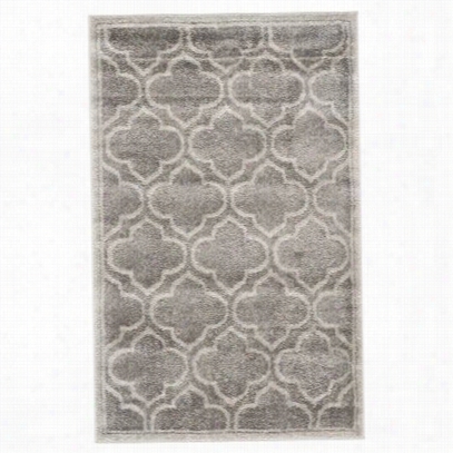 Safavieh Amt412c Amhesrt Polypropylene Poer Loomed Grey/light Grwy Area Rug