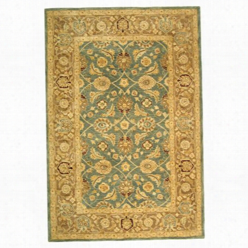 Safavieh An549b Anatol1a Ool Hand Tufted Blue/brown Rug