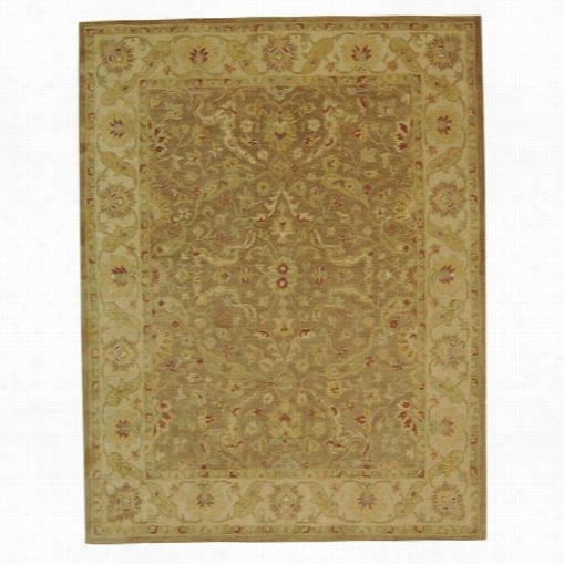 Safavieh At311a Antiquity Wool Hand Tufted Brown/gold Rug