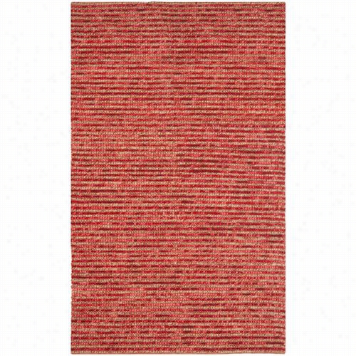 Safavieh Boh525b Bohemian Hemp Hand Woven Red/multi Rug