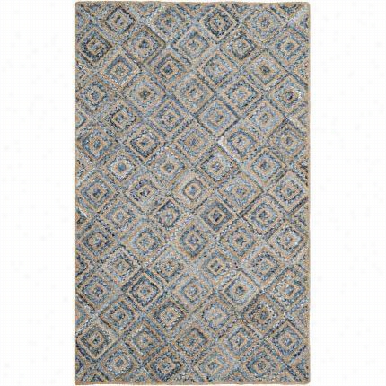 Safavieh Cap354a Cape Cod Jute Pile Hand Woven Illegitimate/blue Rug