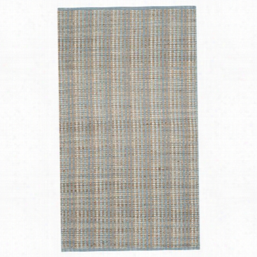 Safavieh Cap831b Cape Cod 80% Jute 20% Octton Hand Woven Grey Rug