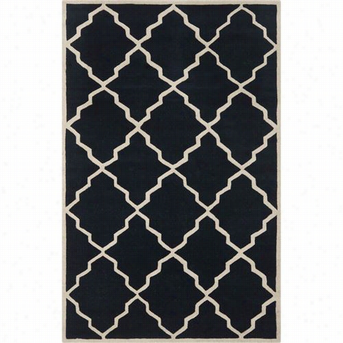 Safavieh Cht940j Chatham Wool Hand Tufted Dark Blue Rug