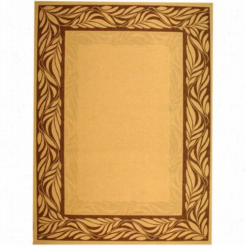 Safavieh Cy1704-3001 Courtyard Synthetic Madhine Made Affectionate/brown Area Rug