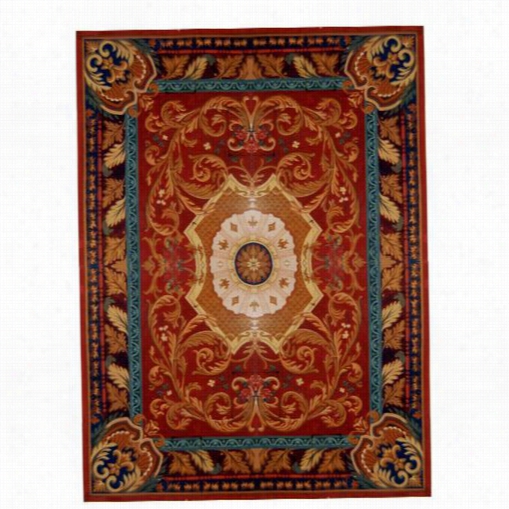 Safavieh Em424a Empire Woo Hand Tufted Red/burgundy Rug