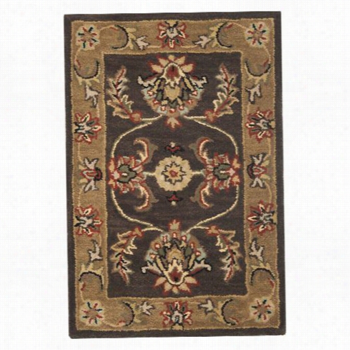 Safavieh Hg471b Heritage Wool Hand Tufted Brown/gold Rug