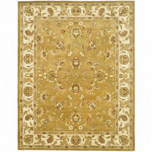 Saf Avieh G816a Heritage Wool Hand Tufted Mocha/ivory Rug