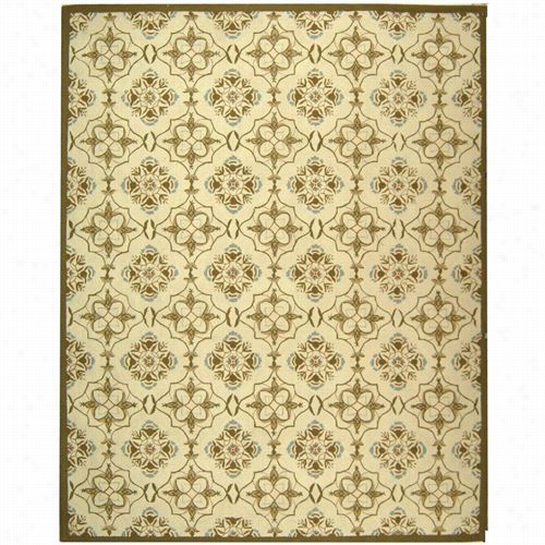 Safavieh Hk476a Cheslea Wool Hand Hooked Ivory/green Rug