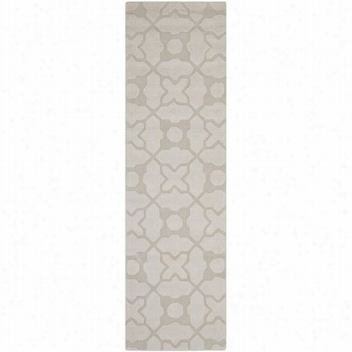 Safavieh Im820a Impressions Wool Hand Tufted Silver Rug