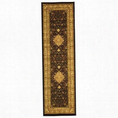 Safavieh Lnh213a Lyndhurst Polyprropylen Emachine Made Black/creme Area Rug