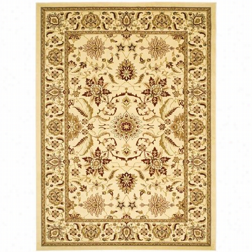 Safavieh Lnh216a Lyndhurst Polypropy 1ene Machine Made Creme/creme Area Rug