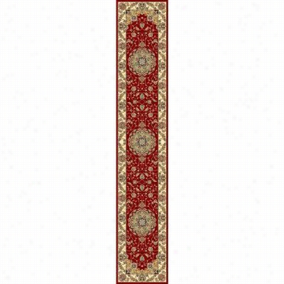 Safavieh Lnh329c Lyndhurs Tpolypropylene Machine Made Red/ivory Area Rug