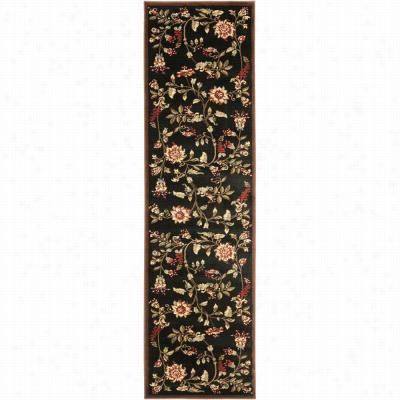 Safavieh Lnh552-9091 Lyndhurst Plypropylene Machine Made Black/multi Area Rug