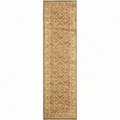 Safavieh Lnh556-5252 Lndhurst Polypropylene Mchine Made Green/gr Een Area Rug